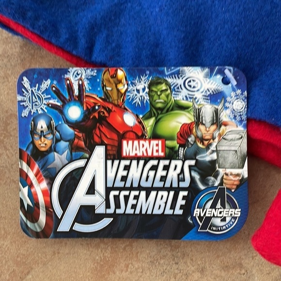 Pair of Marvel Avengers Christmas Hanging Stockings NWT - Picture 5 of 10